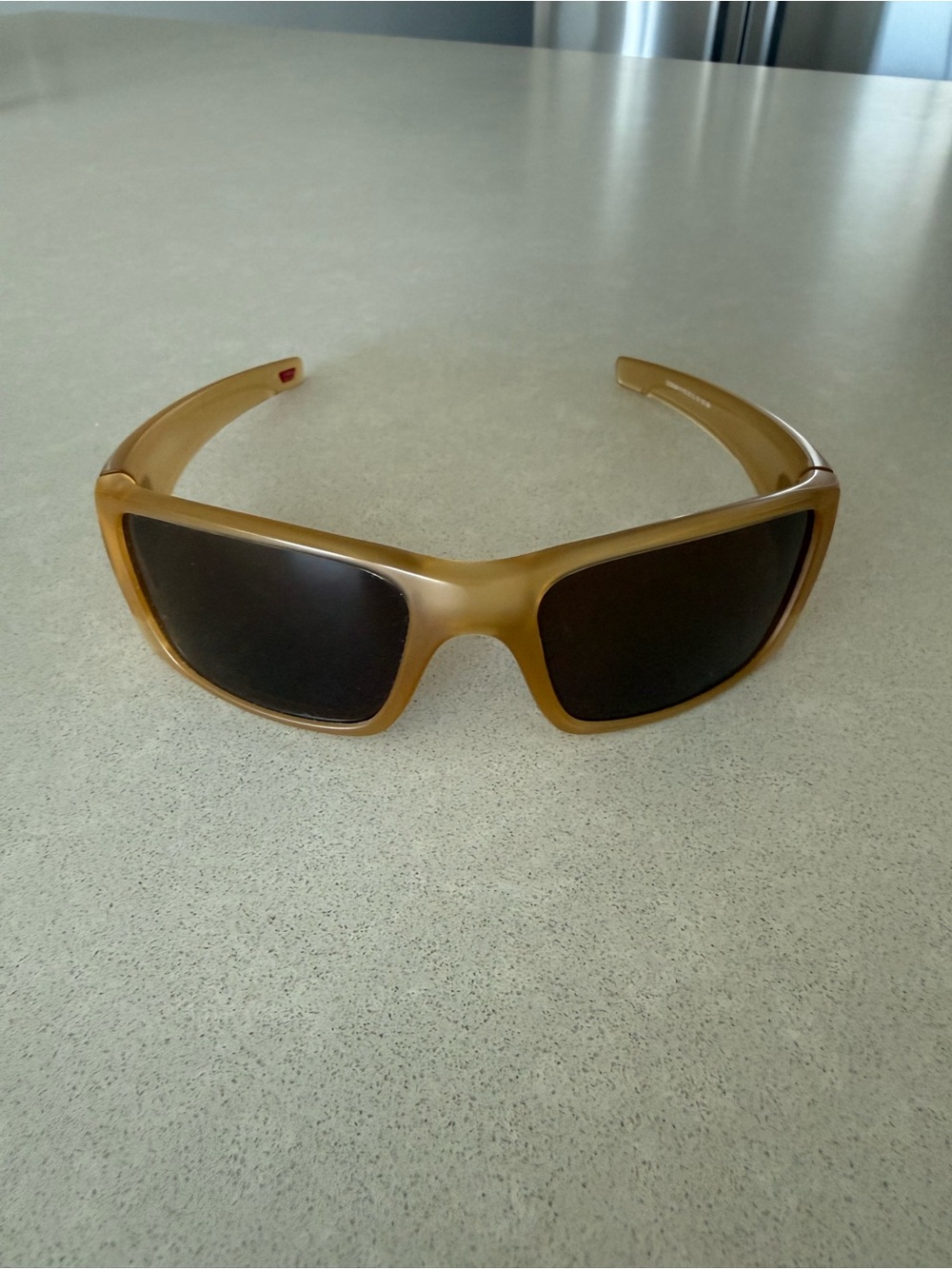 Oakley Tan Wraparound Sunglasses for Men